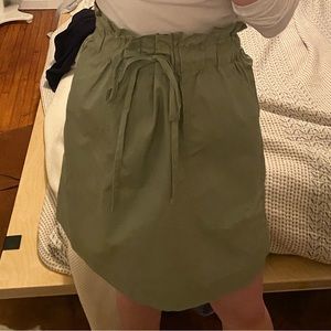 Green skirt, size M